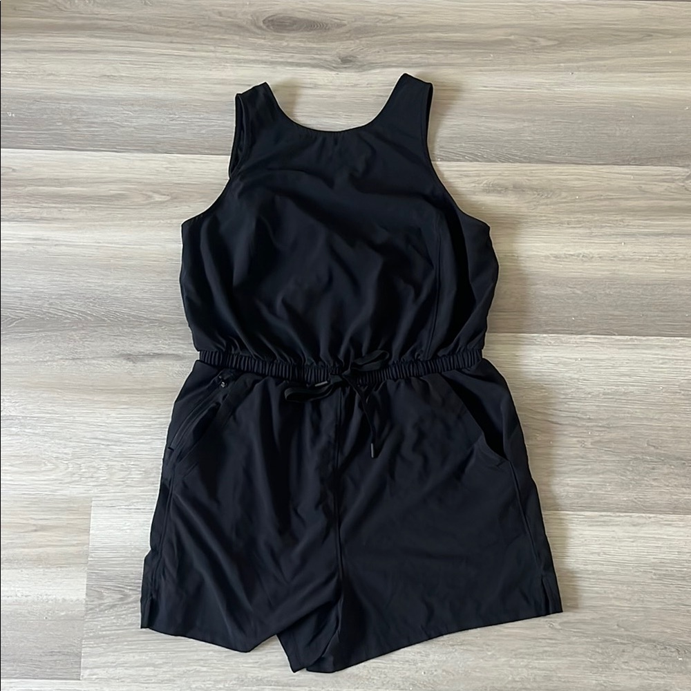 All in Motion Black Sleeveless Romper